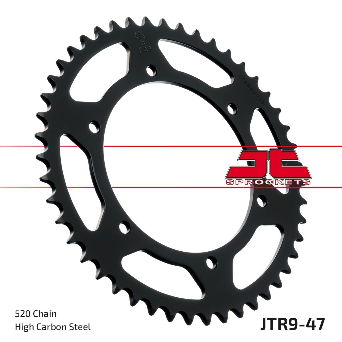 REAR STEEL 47T, 520