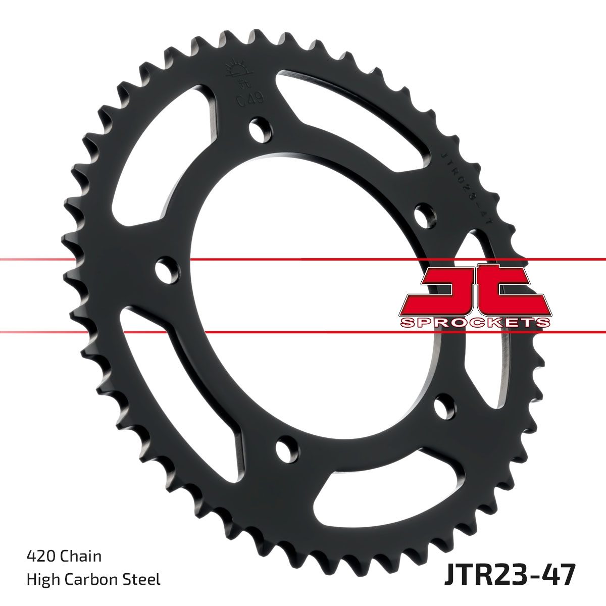 REAR STEEL 47T, 420
