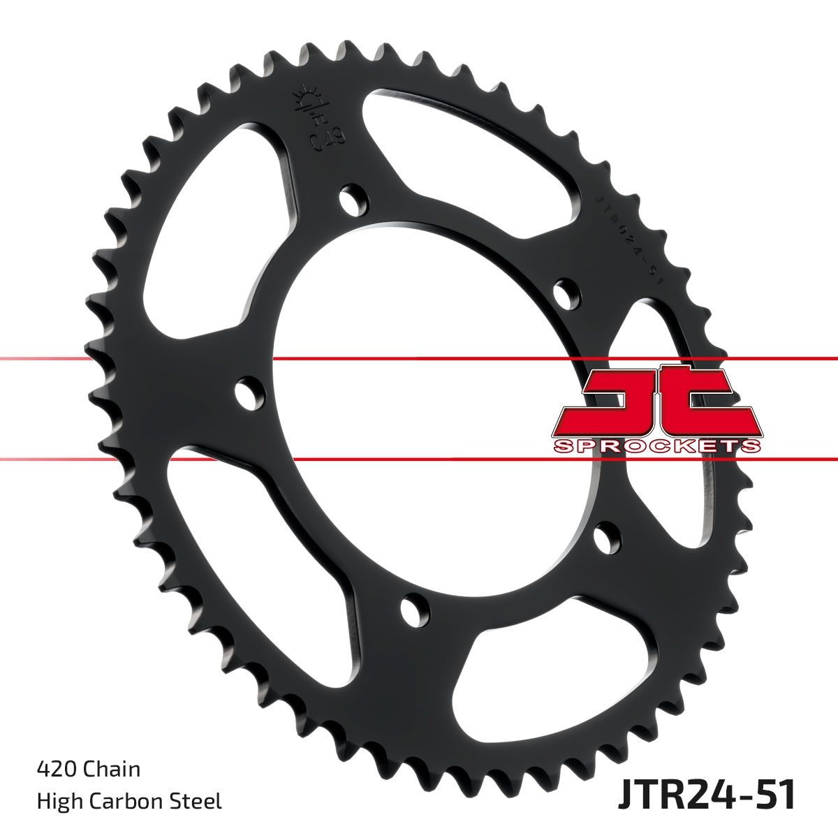 REAR STEEL 51T, 420