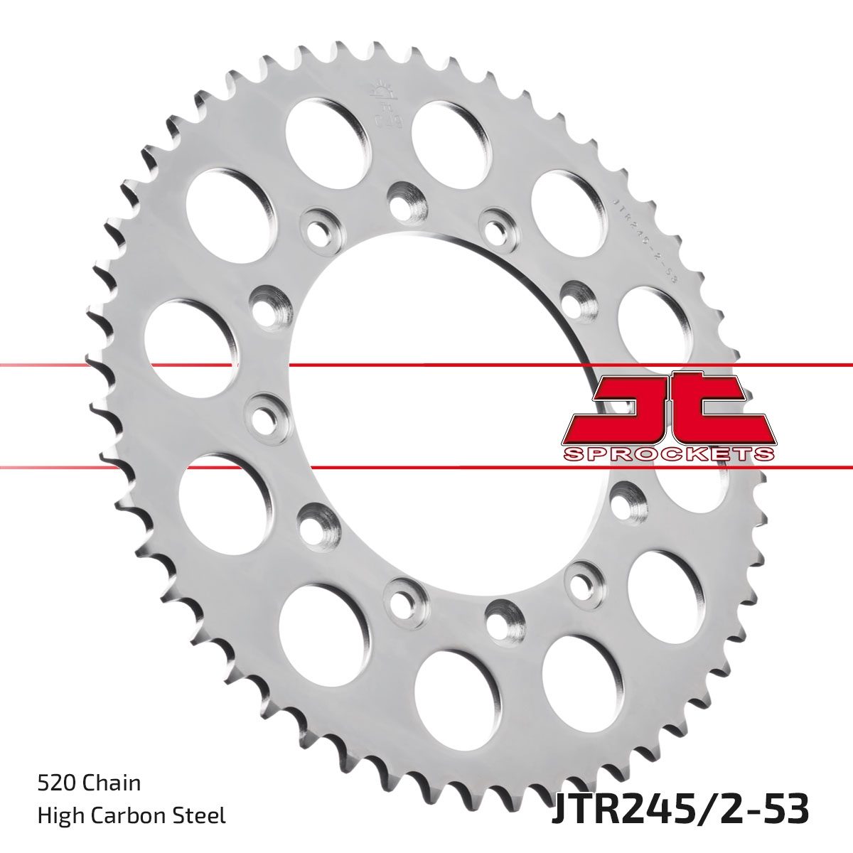 REAR STEEL 53T, 520