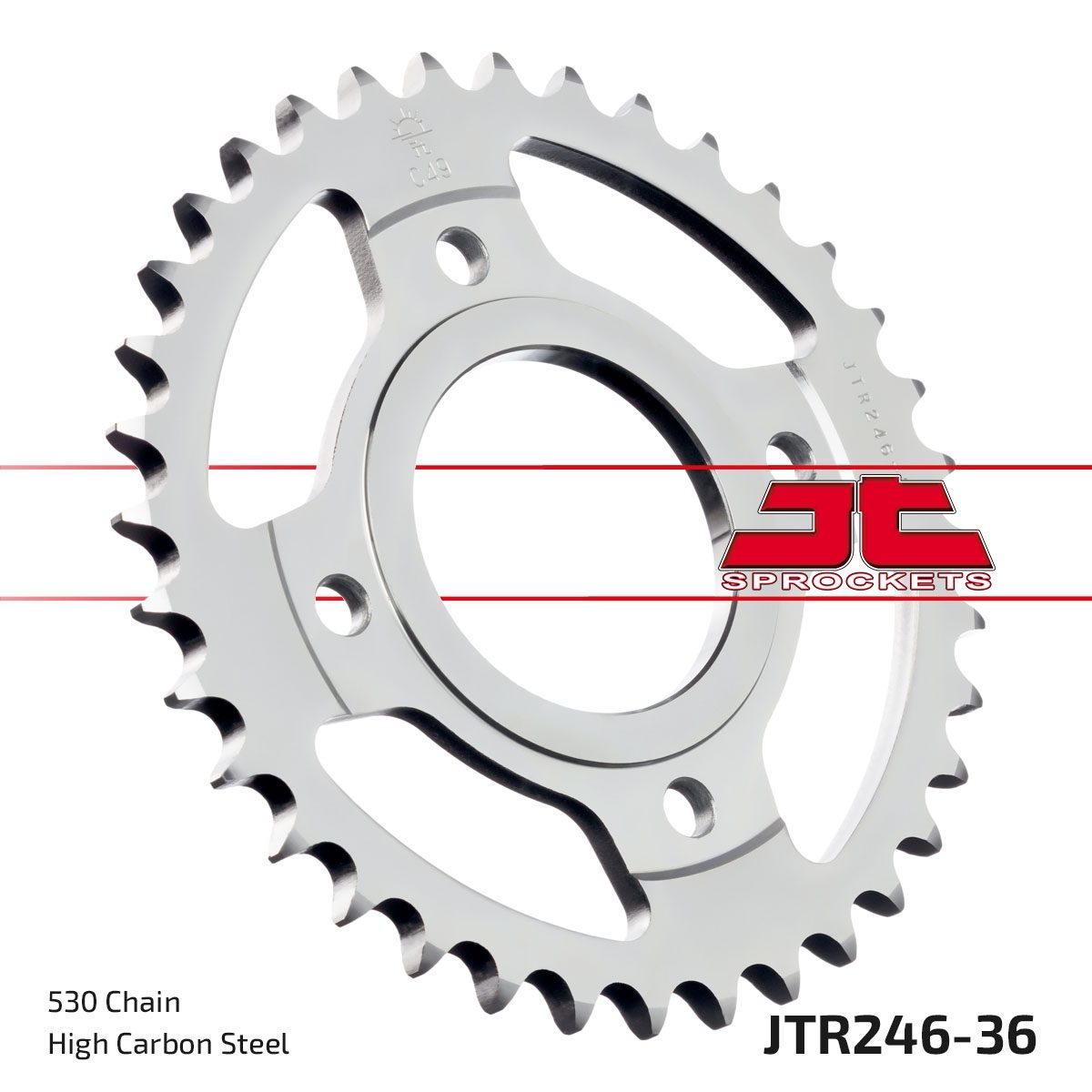 REAR STEEL 36T, 530