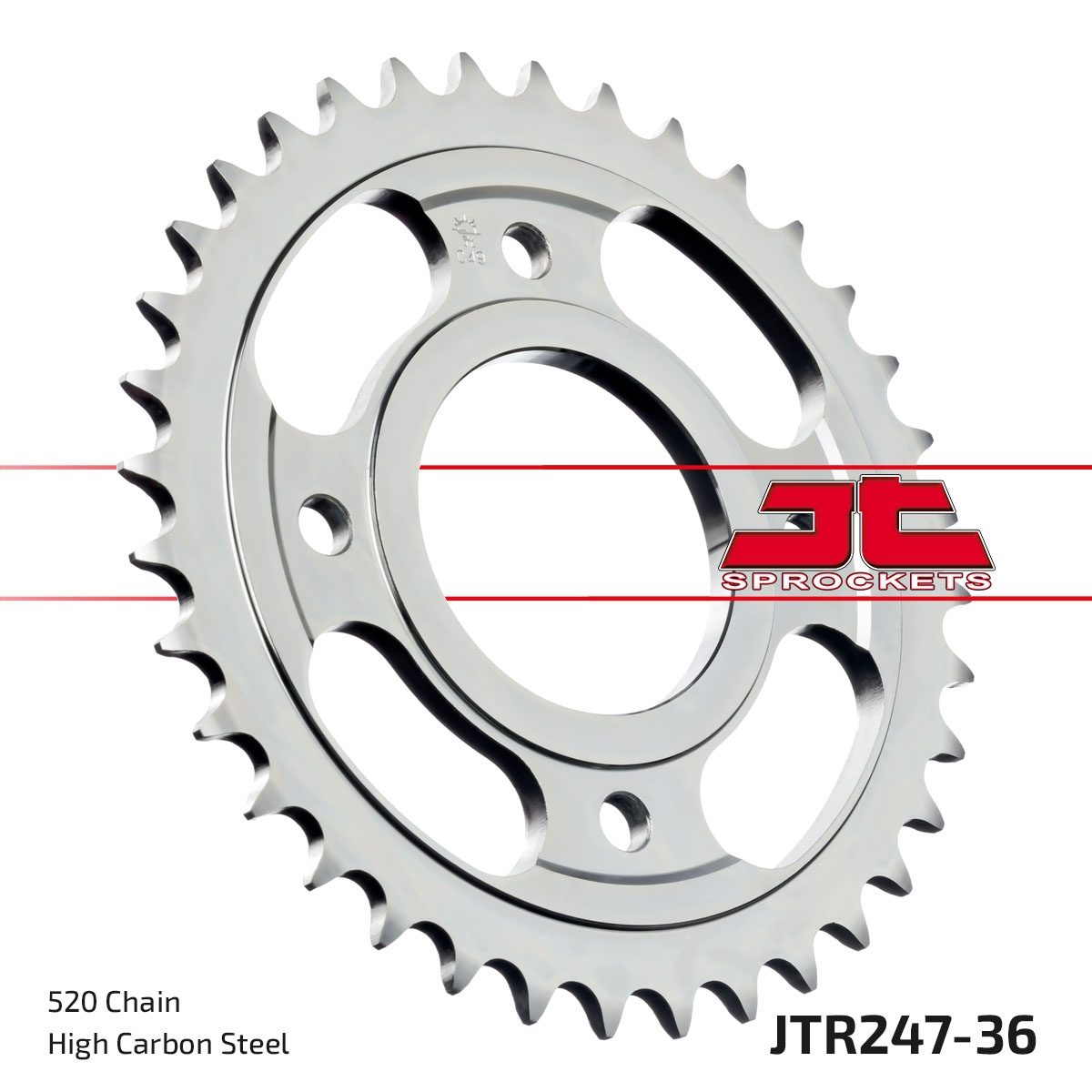 REAR STEEL 36T, 520