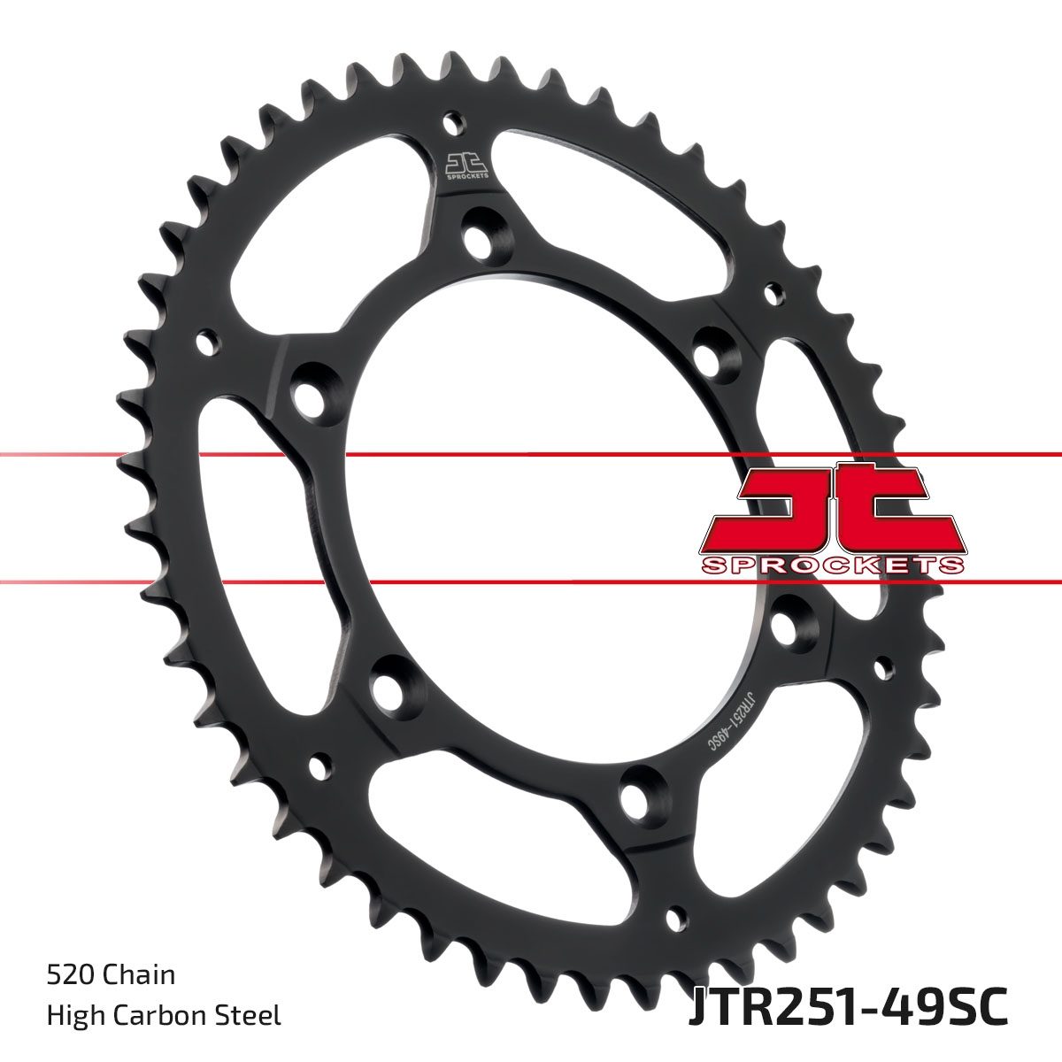 REAR STEEL SC 49T, 520