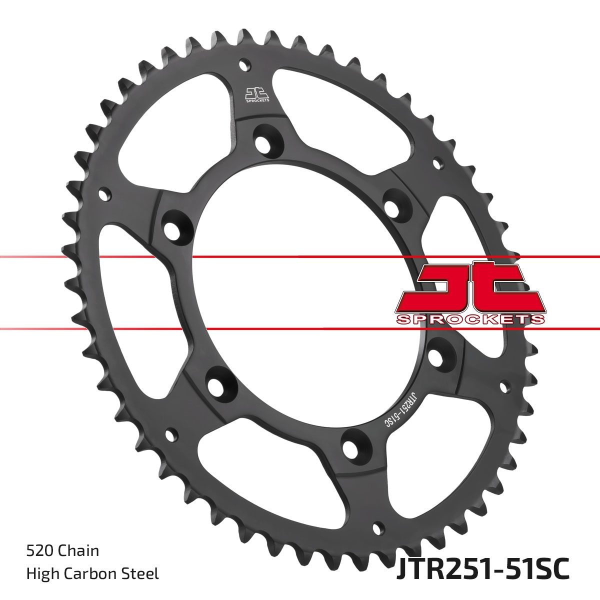 REAR STEEL SC 51T, 520