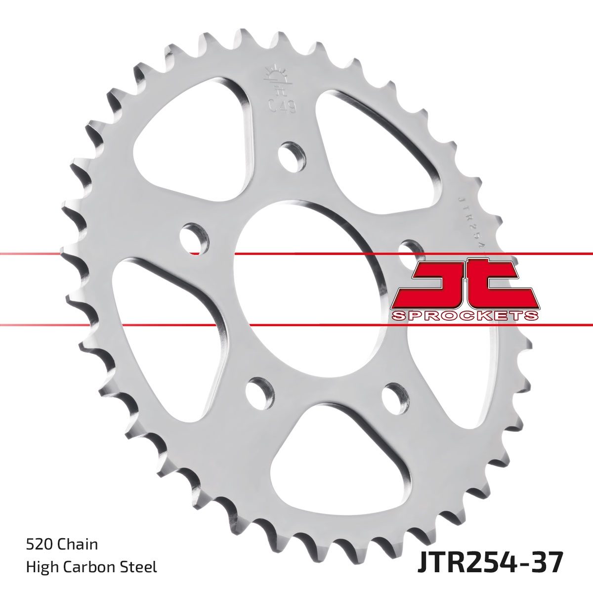REAR STEEL 37T, 520