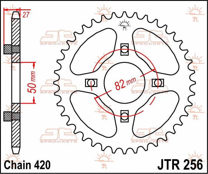 REAR STEEL 41T, 420 foto 2