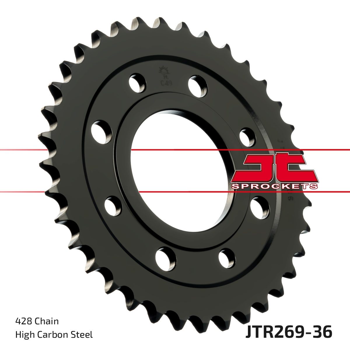 REAR STEEL 36T, 428