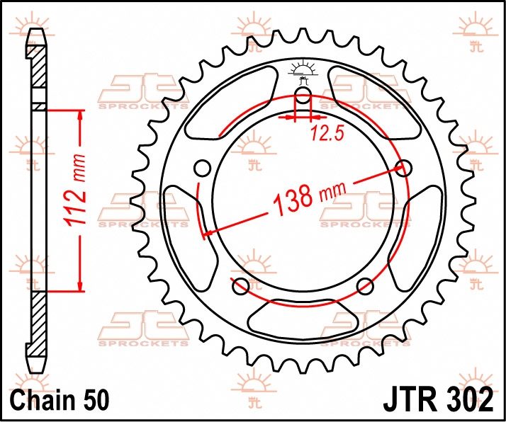 REAR STEEL 39T, 530 foto 2