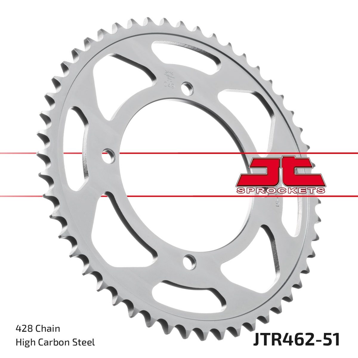 REAR STEEL 51T, 428
