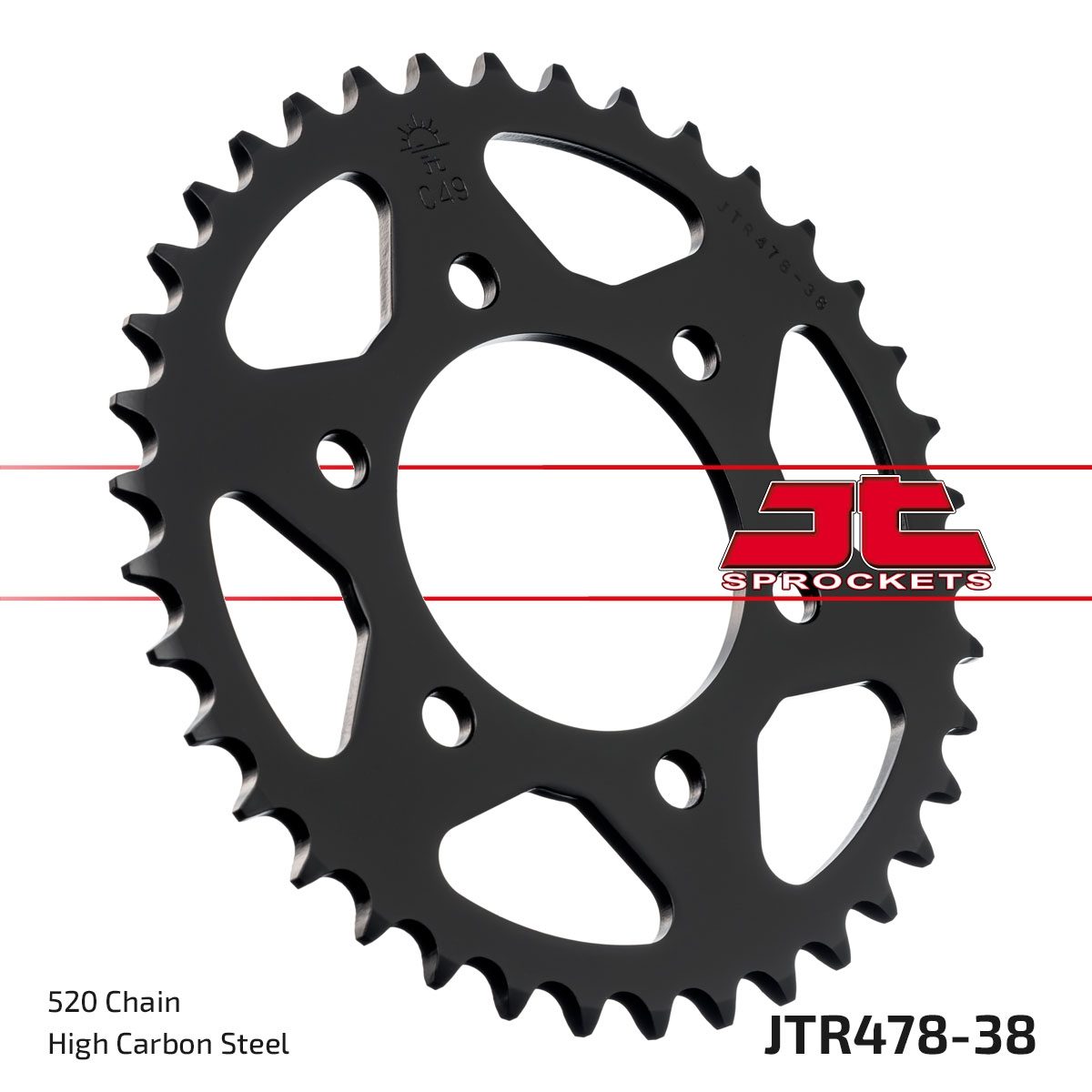 REAR STEEL 38T, 520