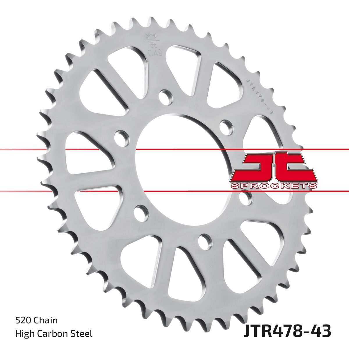 REAR STEEL 43T, 520