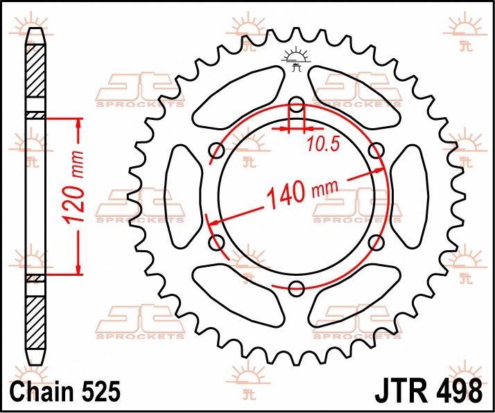 REAR STEEL 38T, 525 foto 2