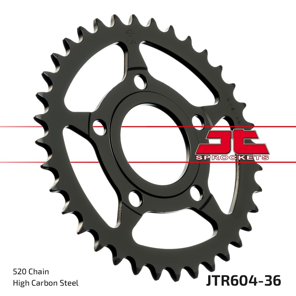 REAR STEEL 36T, 520