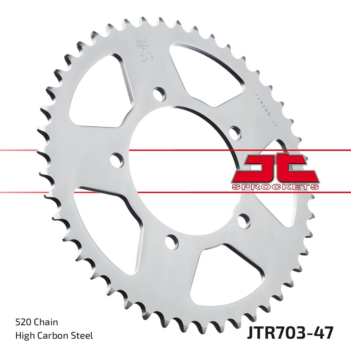 REAR STEEL 47T, 520