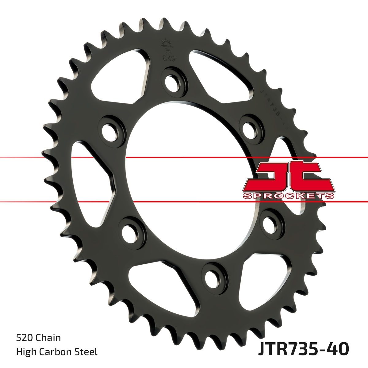 REAR STEEL 40T, 520
