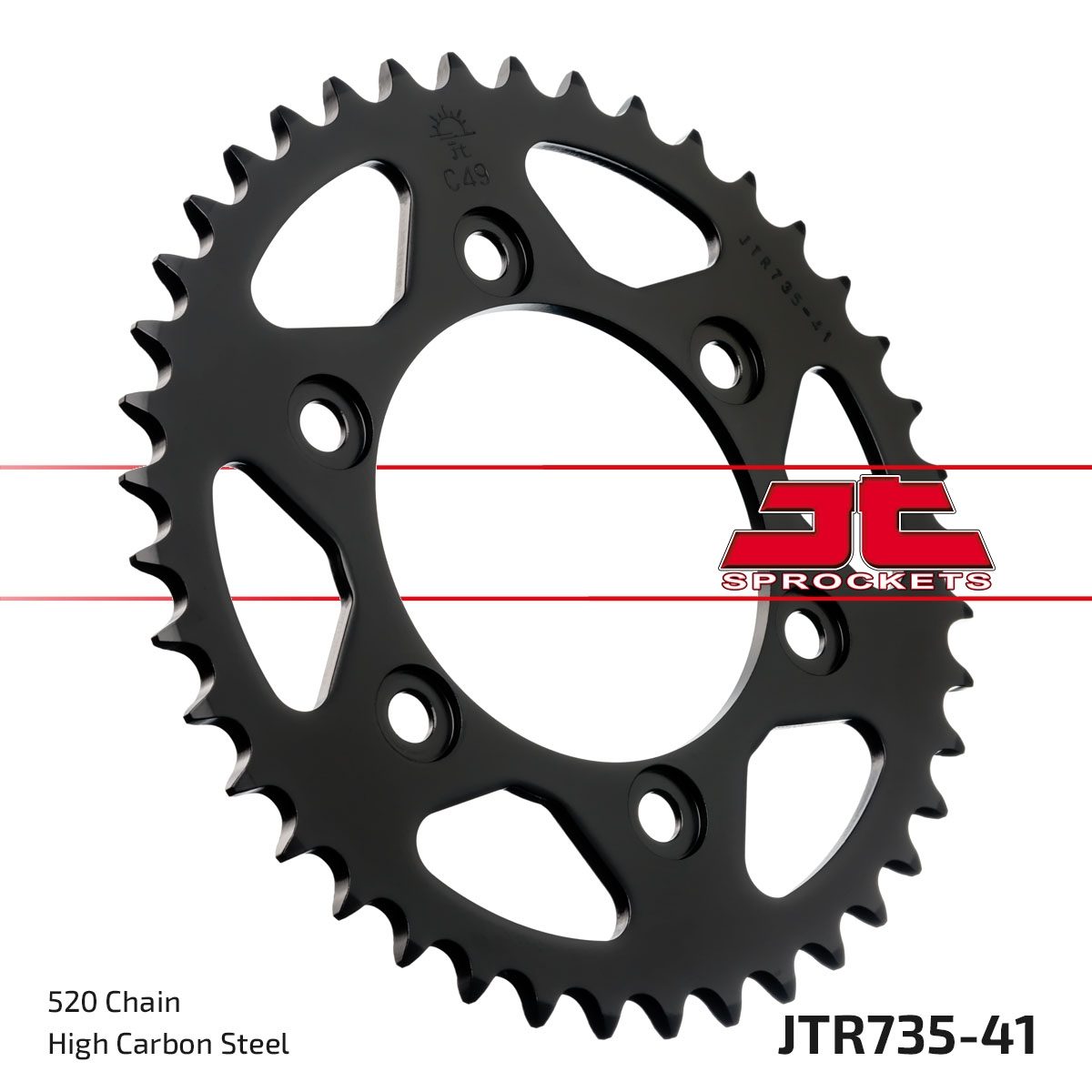 REAR STEEL 41T, 520