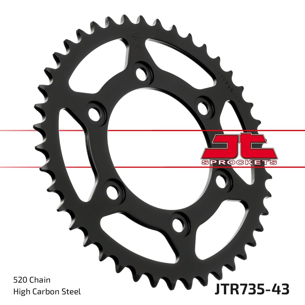 REAR STEEL 43T, 520