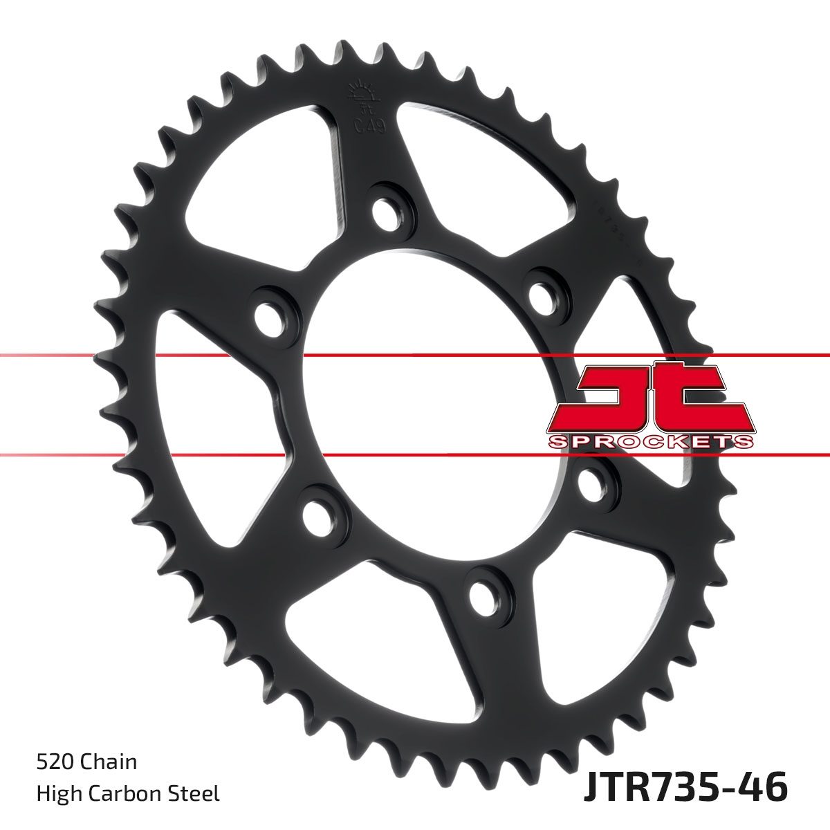 REAR STEEL 46T, 520