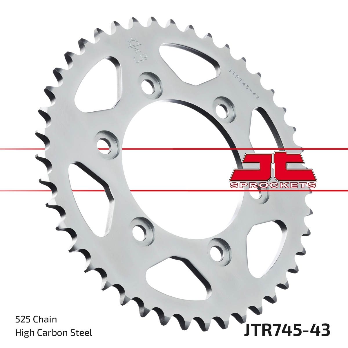 REAR STEEL 43T, 525