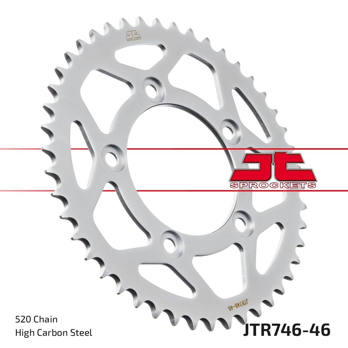 REAR STEEL 46T, 520