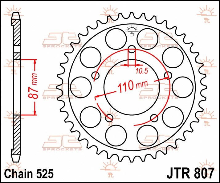 REAR STEEL 44T, 525 foto 2