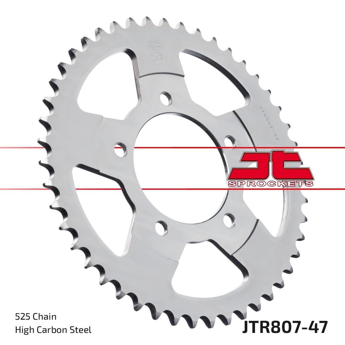 REAR STEEL 47T, 525