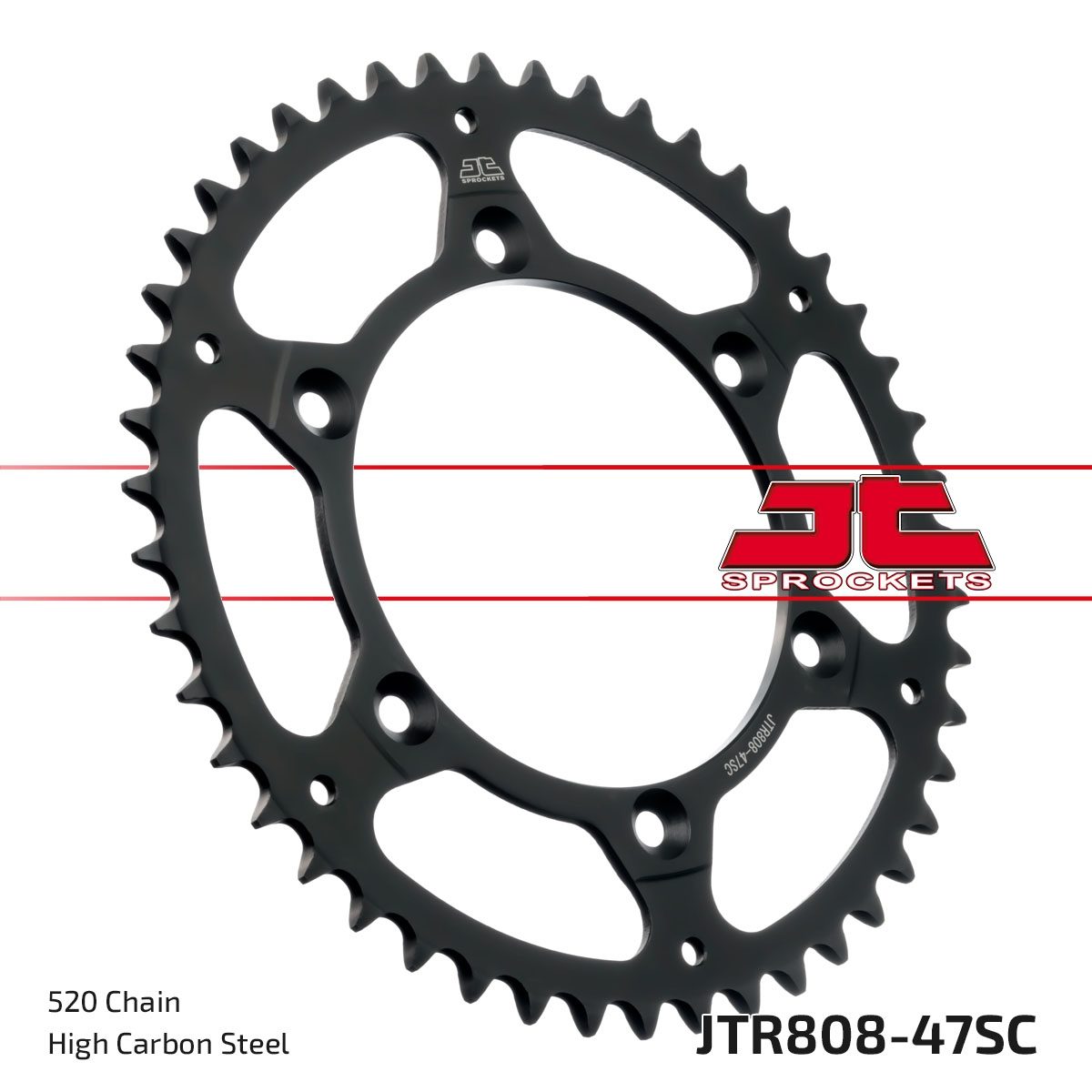 REAR STEEL SC 47T, 520