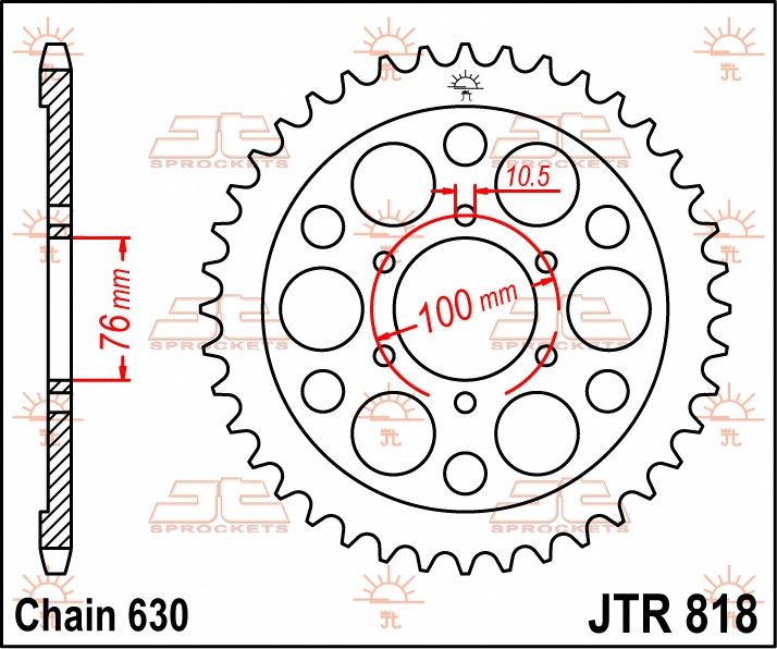 REAR STEEL 41T, 630 foto 2