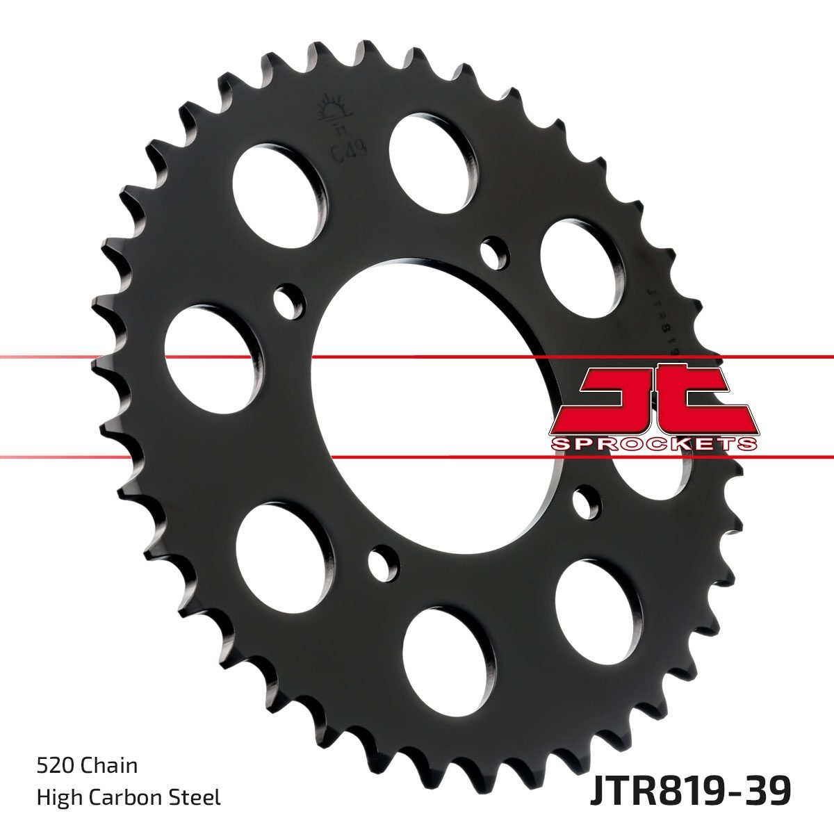 REAR STEEL 39T, 520