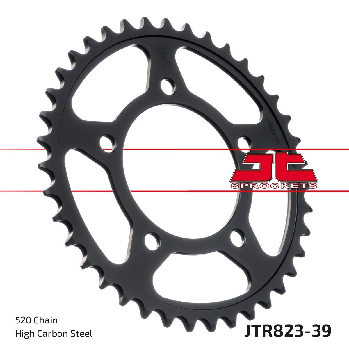 REAR STEEL 39T, 520