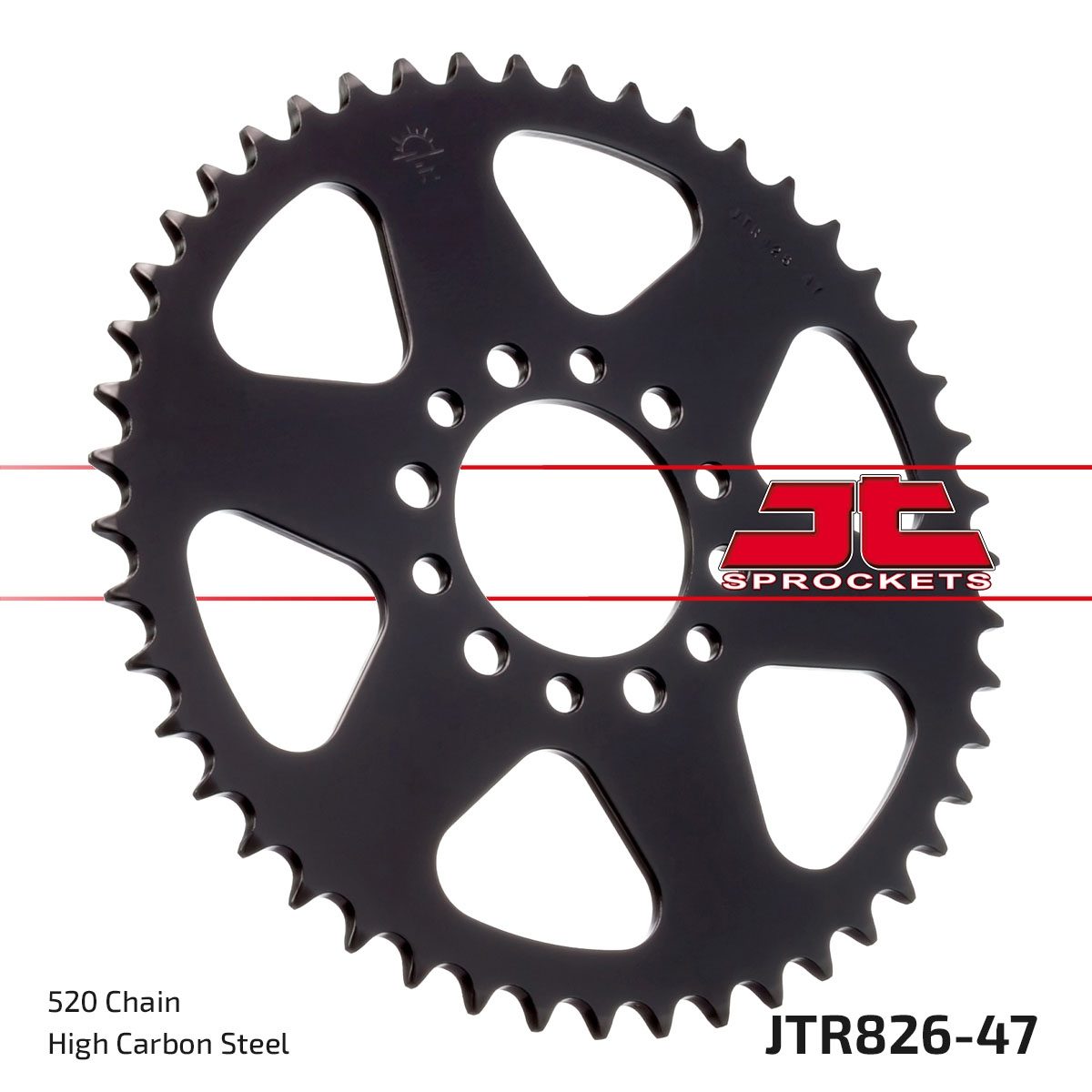 REAR STEEL 47T, 520