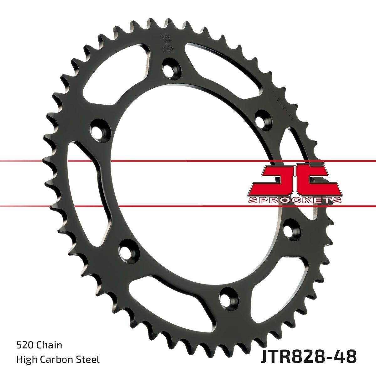 REAR STEEL 48T, 520