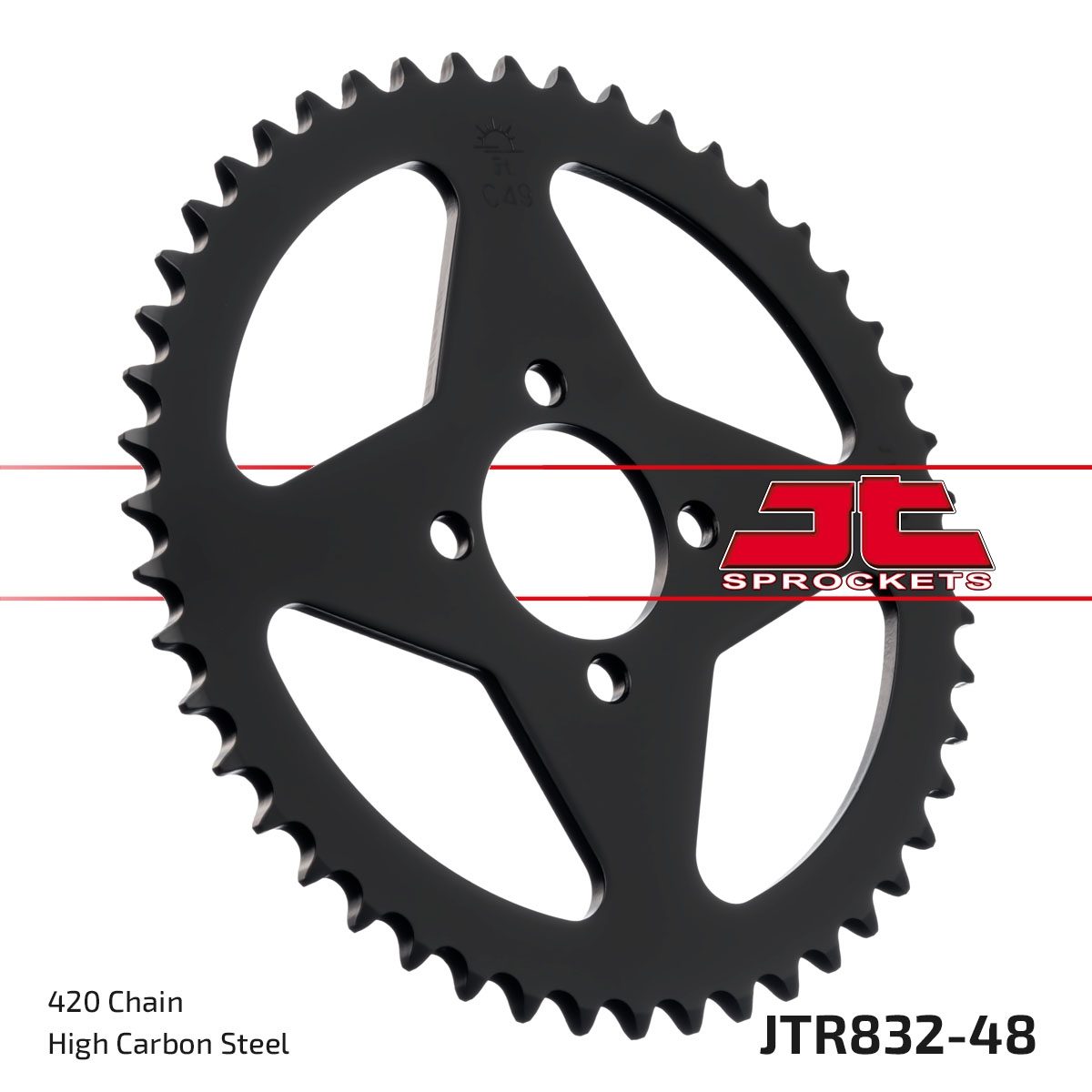 REAR STEEL 48T, 420