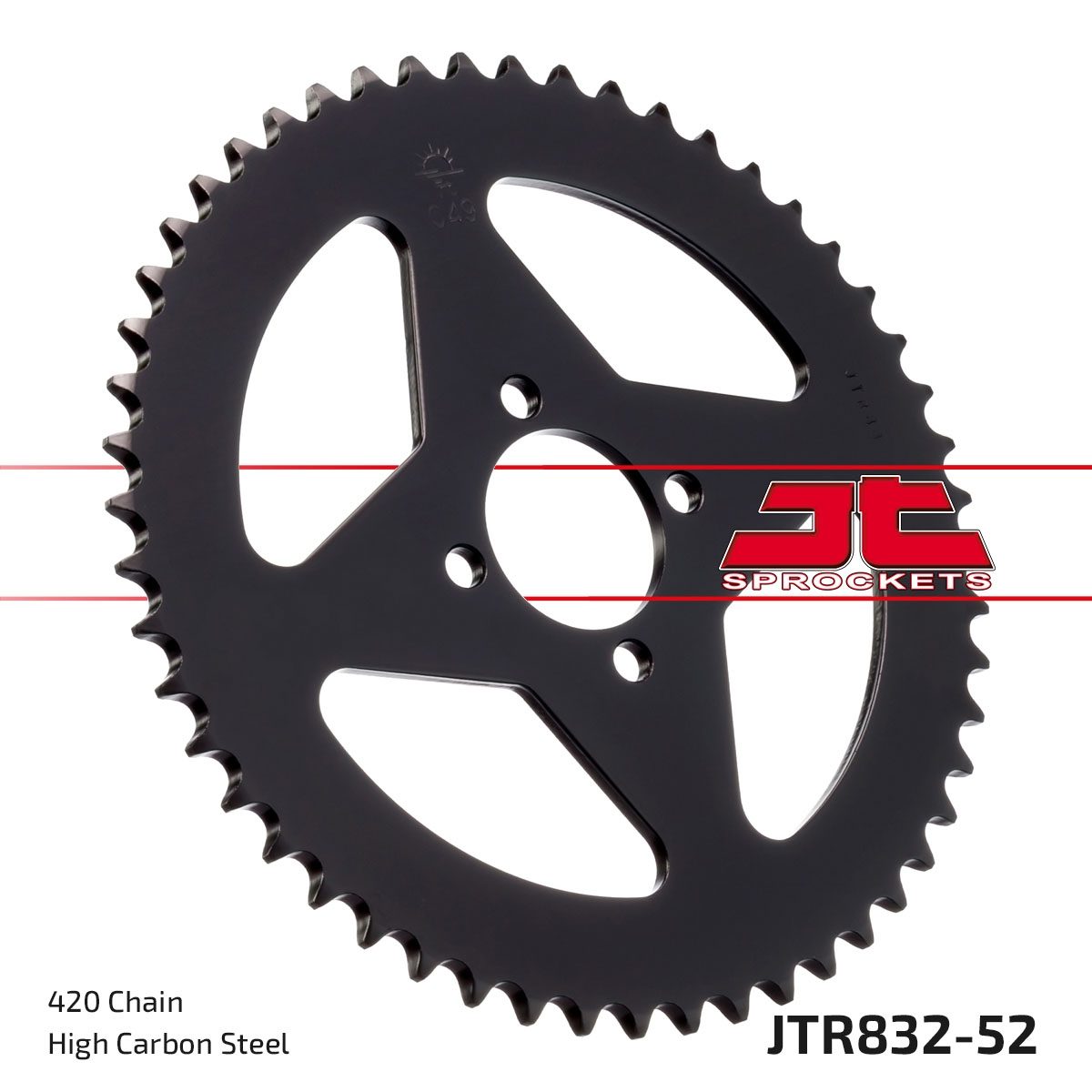 REAR STEEL 52T, 420