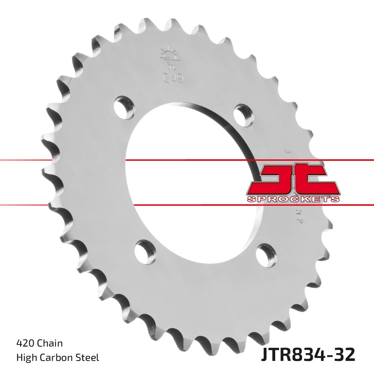 REAR STEEL 32T, 420
