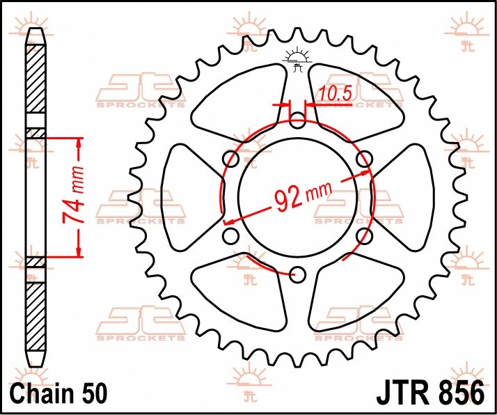 REAR STEEL 45T, 530 foto 2