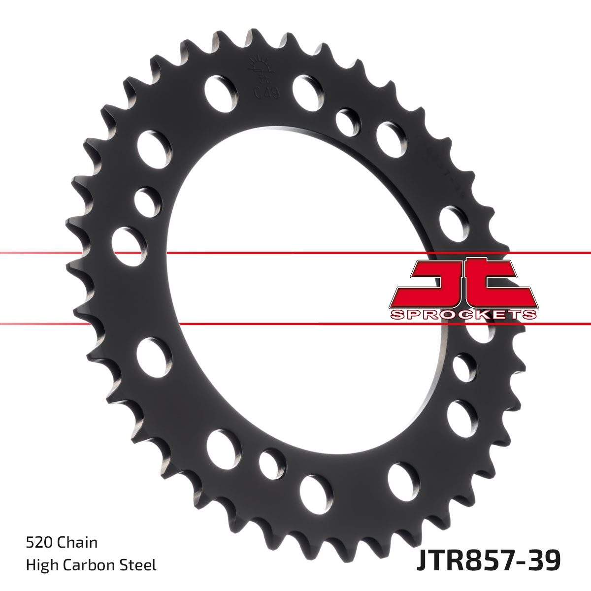 REAR STEEL 39T, 520