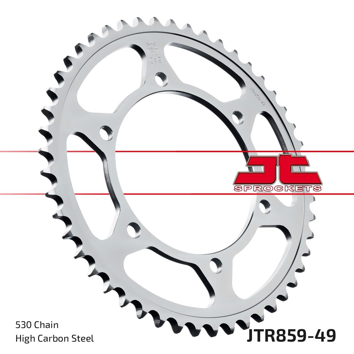 REAR STEEL 49T, 530