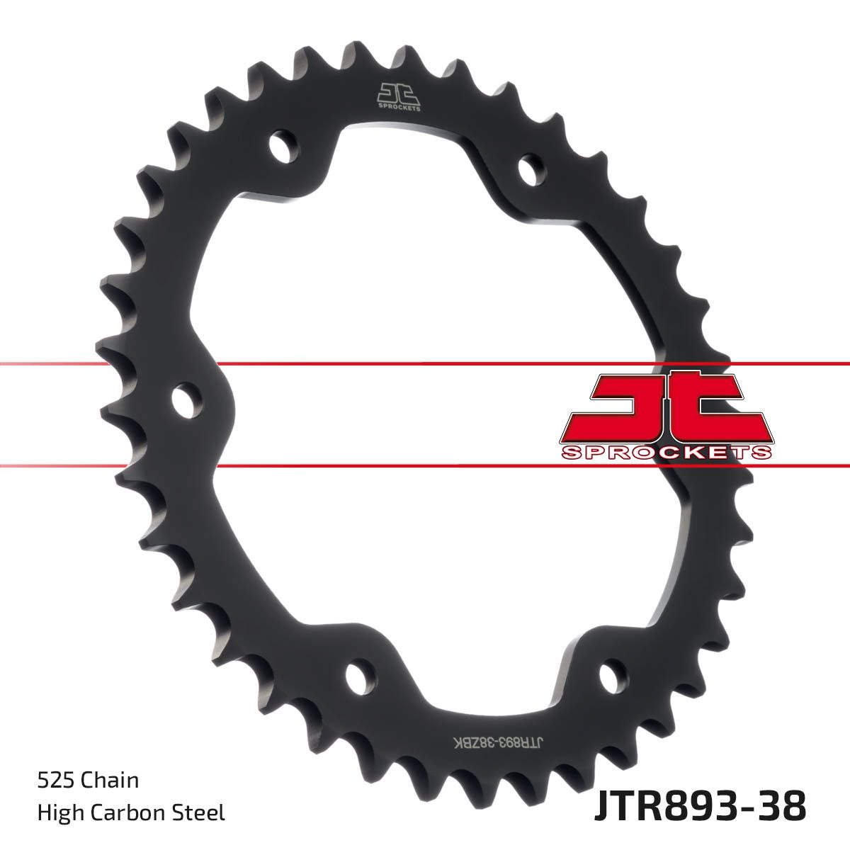 REAR STEEL 38T BL, 525