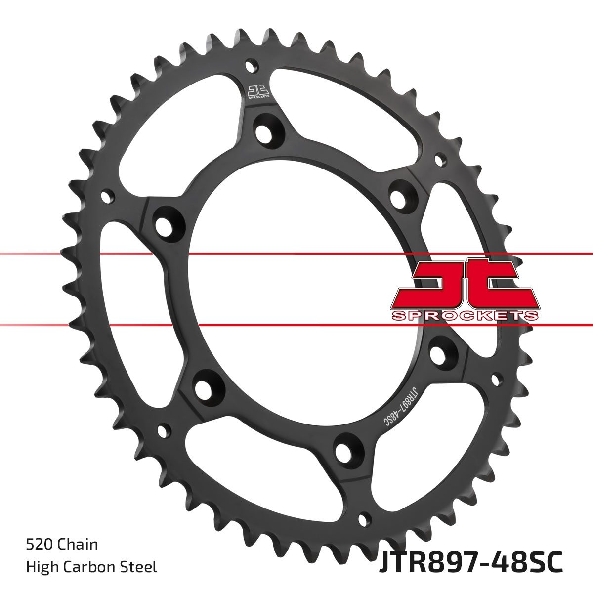 REAR STEEL SC 48T, 520