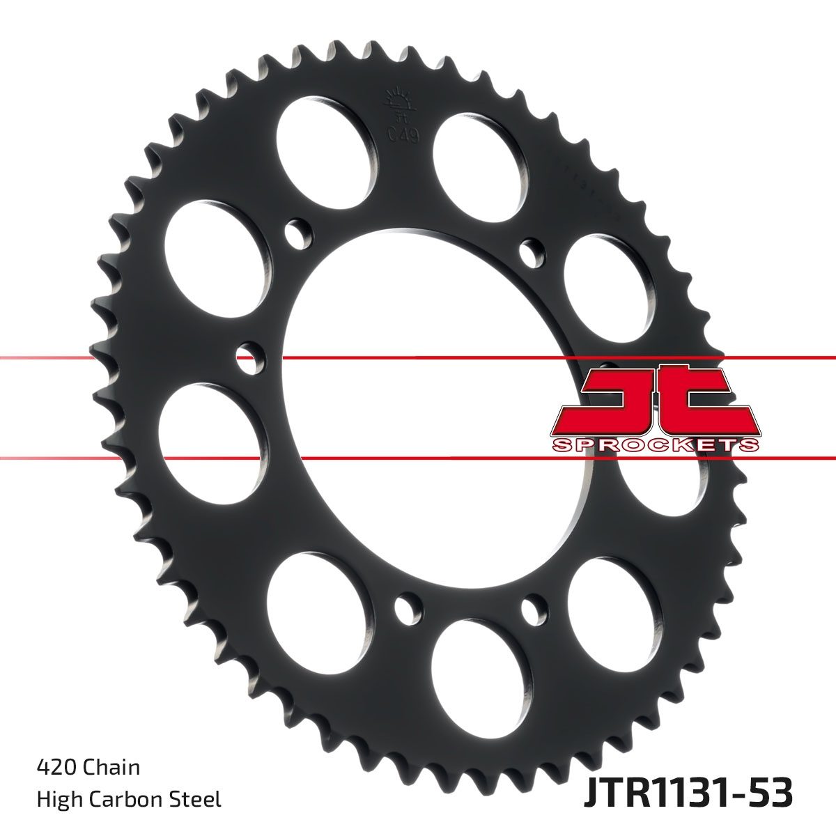 REAR STEEL 53T, 420