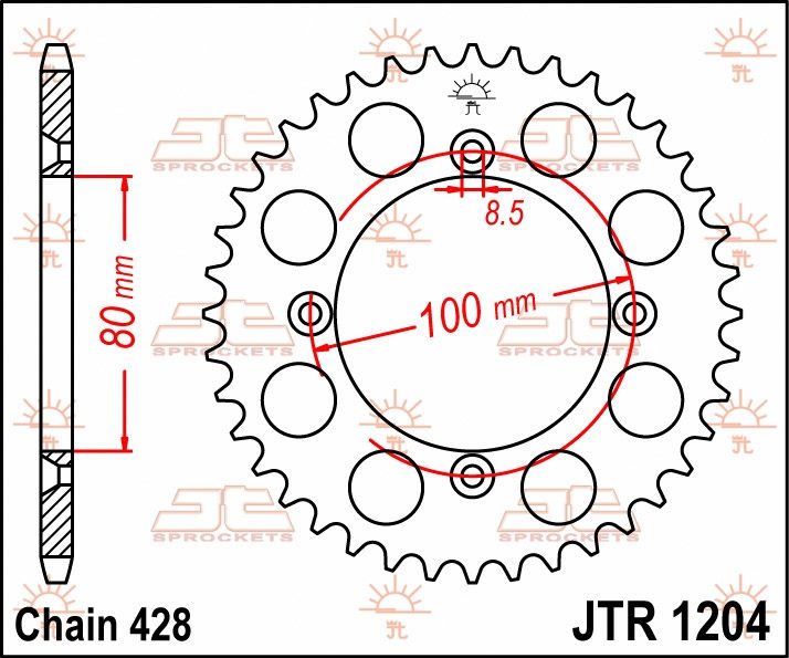 REAR STEEL 50T, 428 foto 2