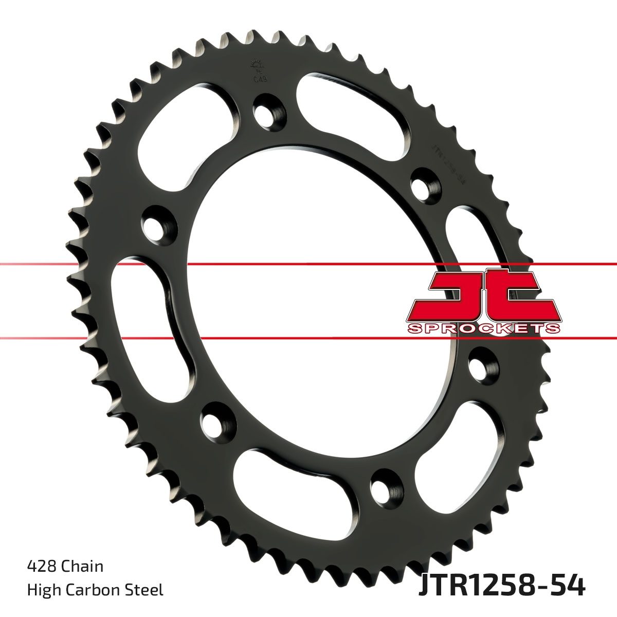 REAR STEEL 54T, 428