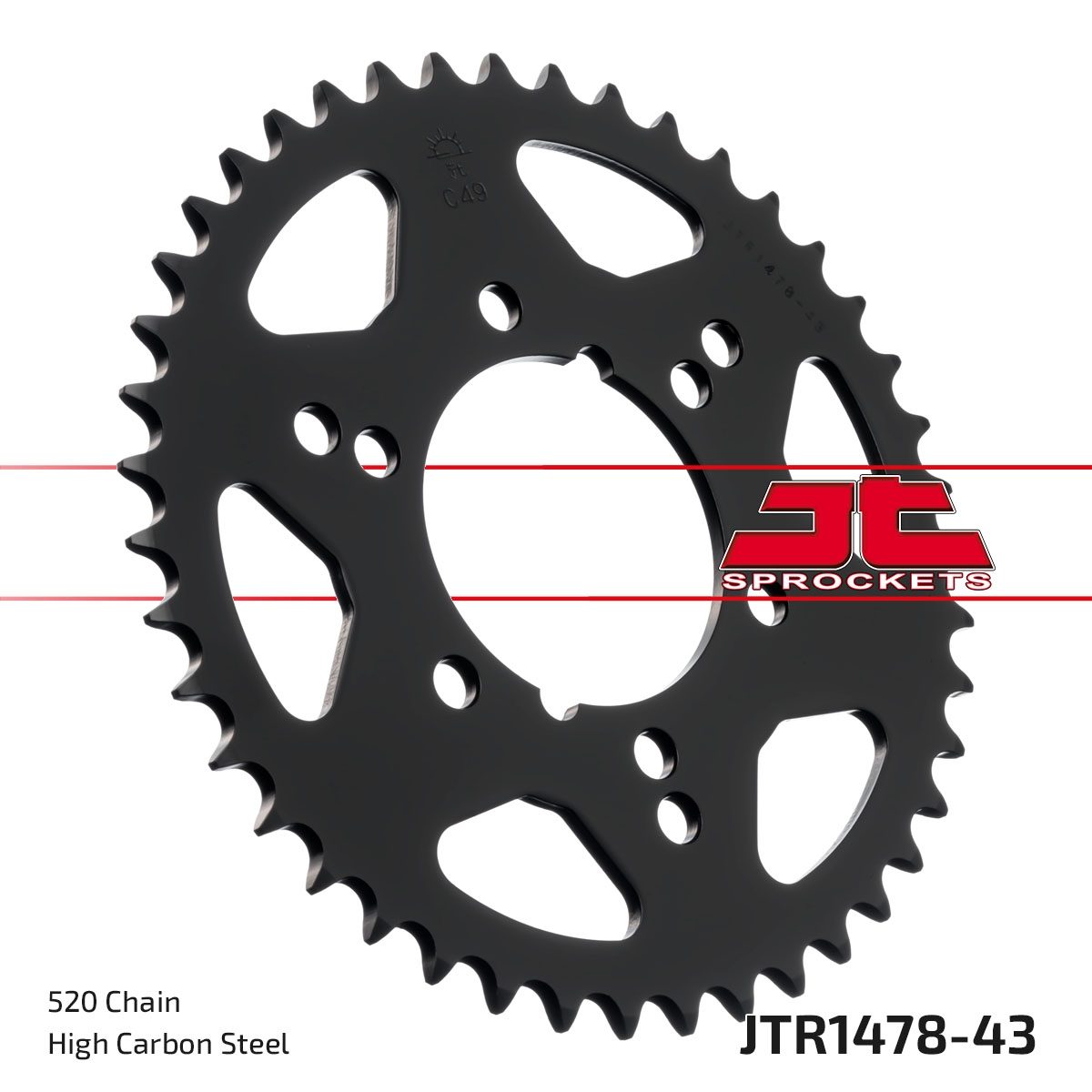 REAR STEEL 43T, 520