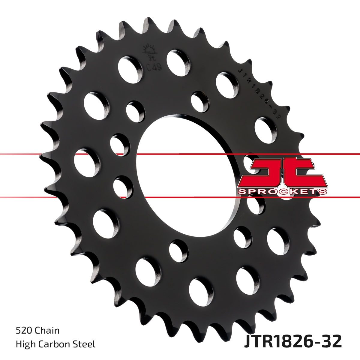 REAR STEEL 32T, 520