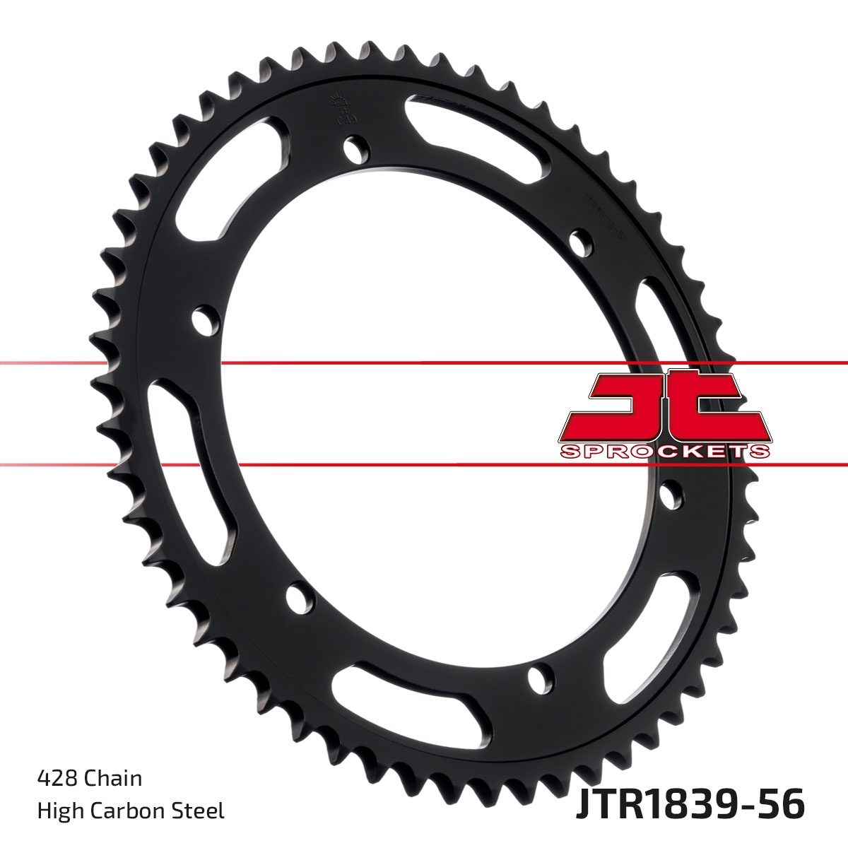 REAR STEEL 56T, 428