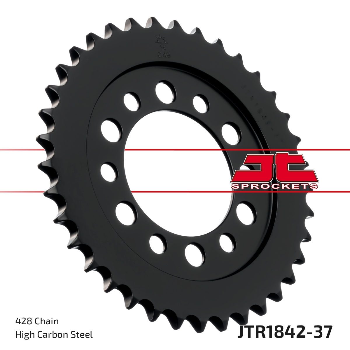 REAR STEEL 37T, 428