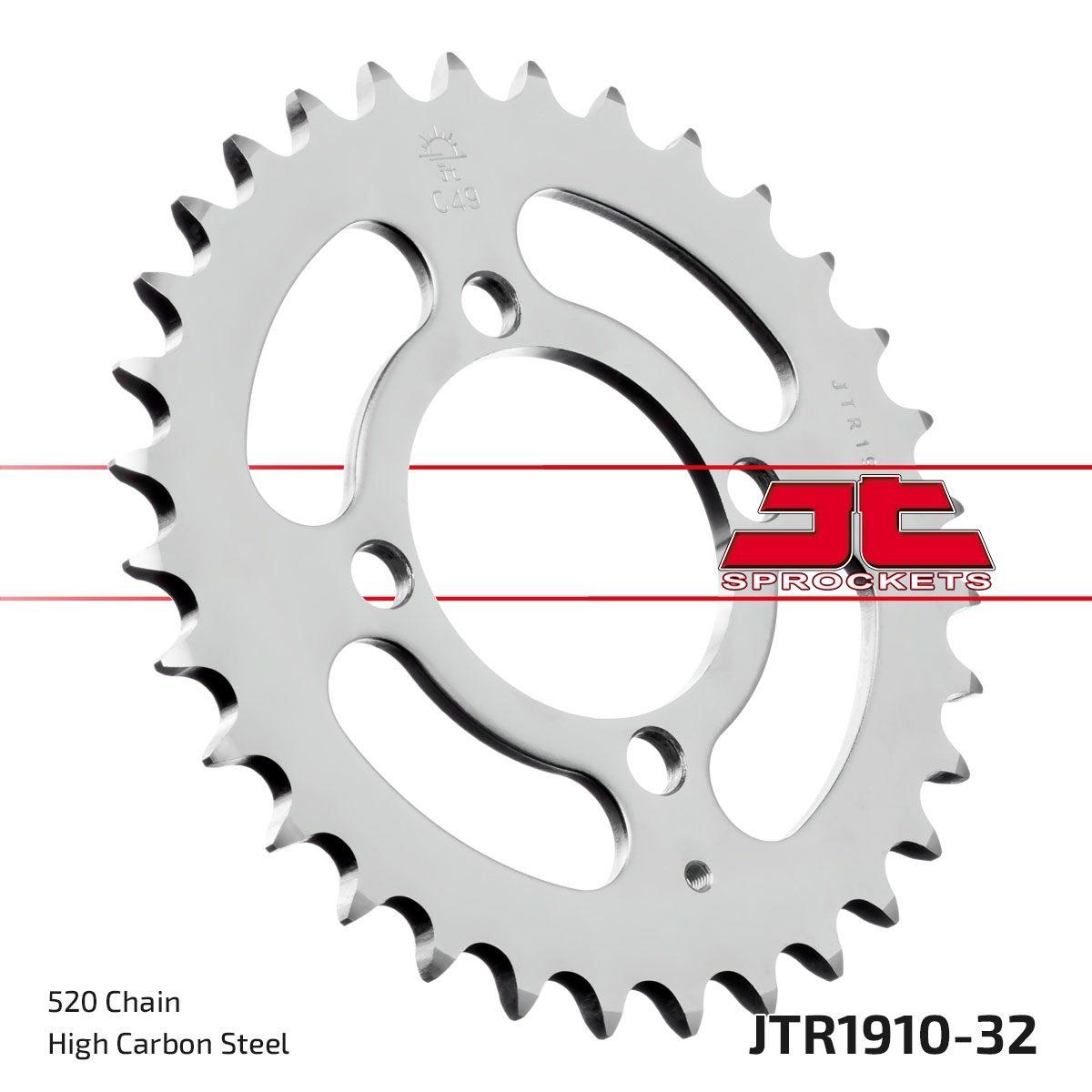 REAR STEEL 32T, 520