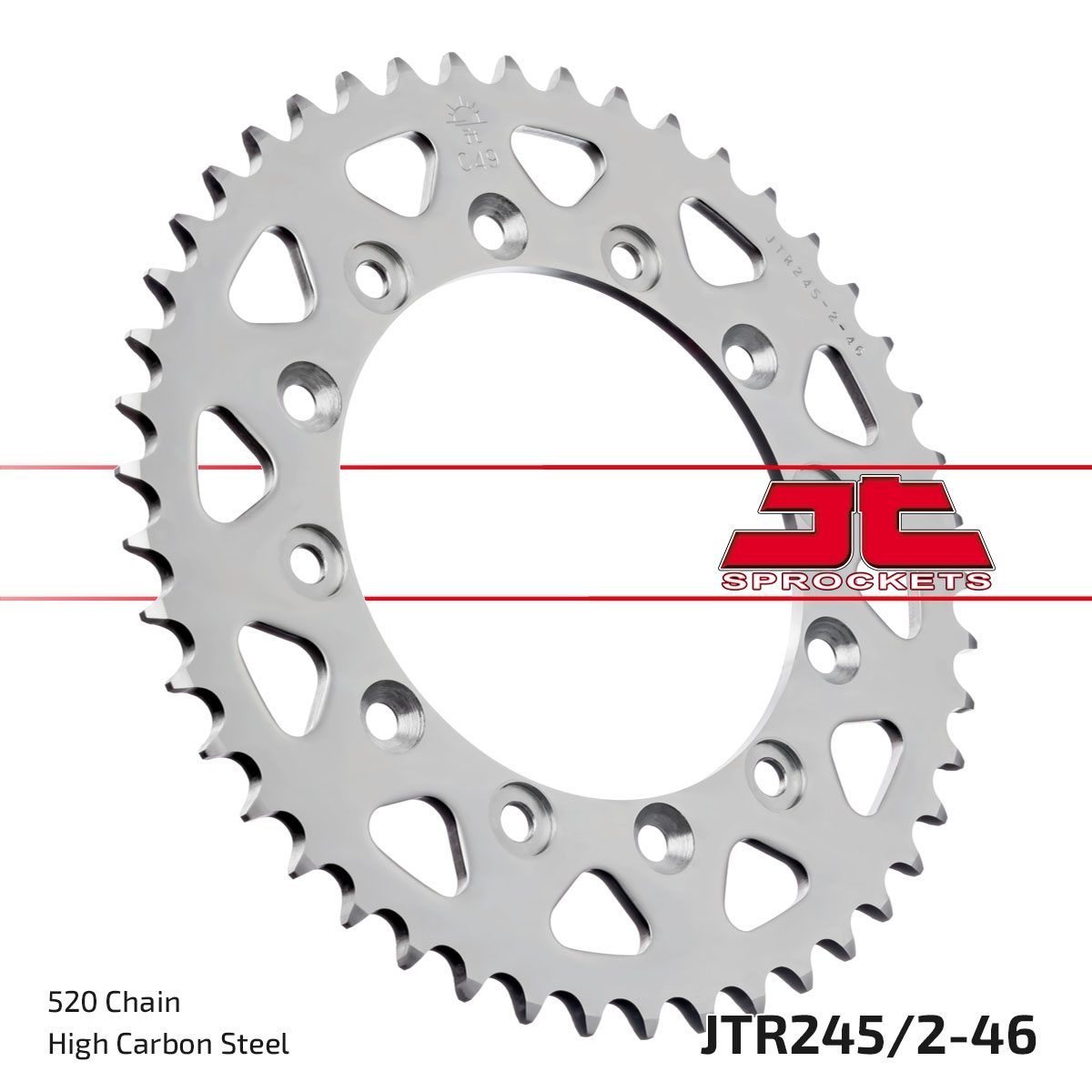 REAR STEEL 46T, 520