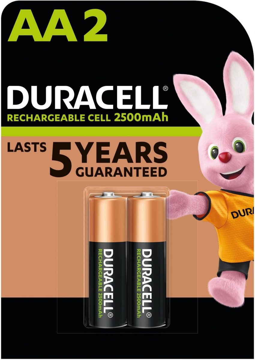 DURACELL RECH PLUS AA 2500MA.BLISTER 4
